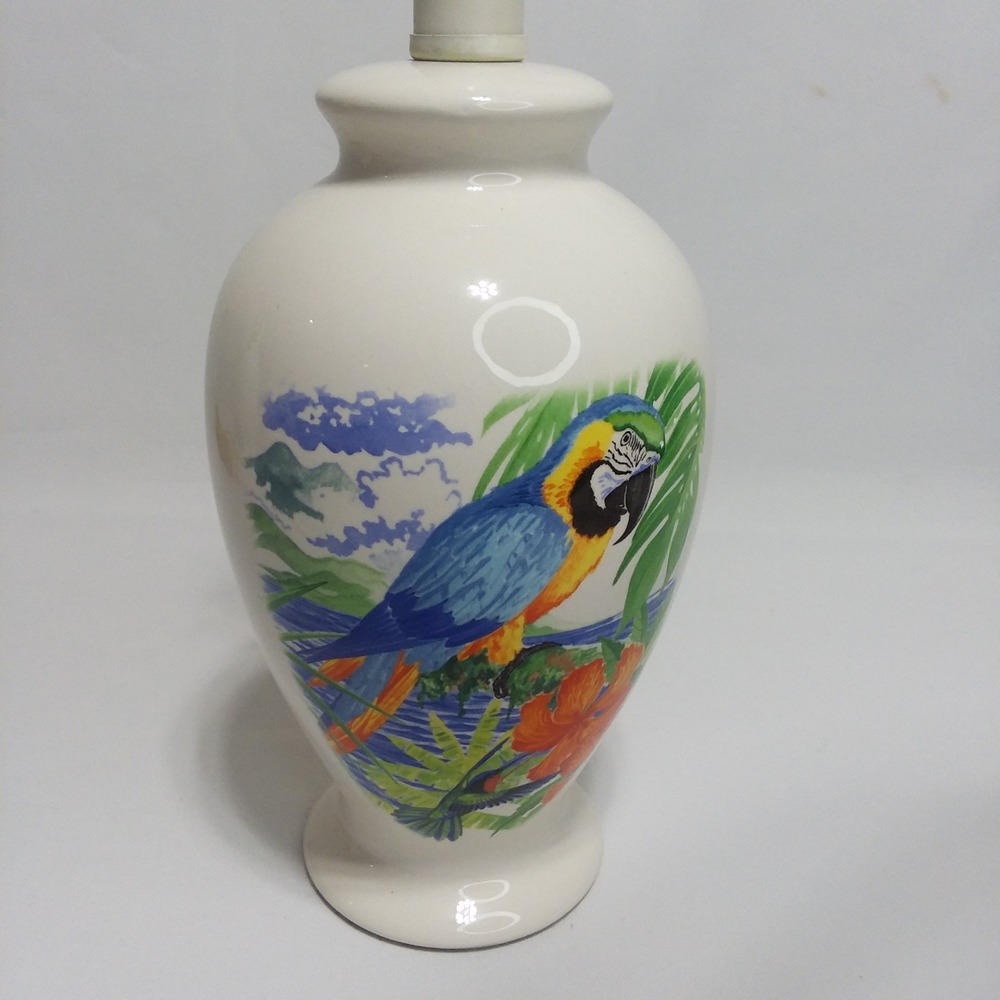 Guy Harvey Tropical Parrot Table Lamp Coastal Decor Accent Lighting - Picture 3 of 8